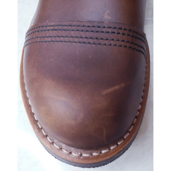 NWOB RED WING Shoes 8111 Iron Ranger 6" Boot w/ Vibram Sole Men's US Size 8.5D - Picture 13 of 15